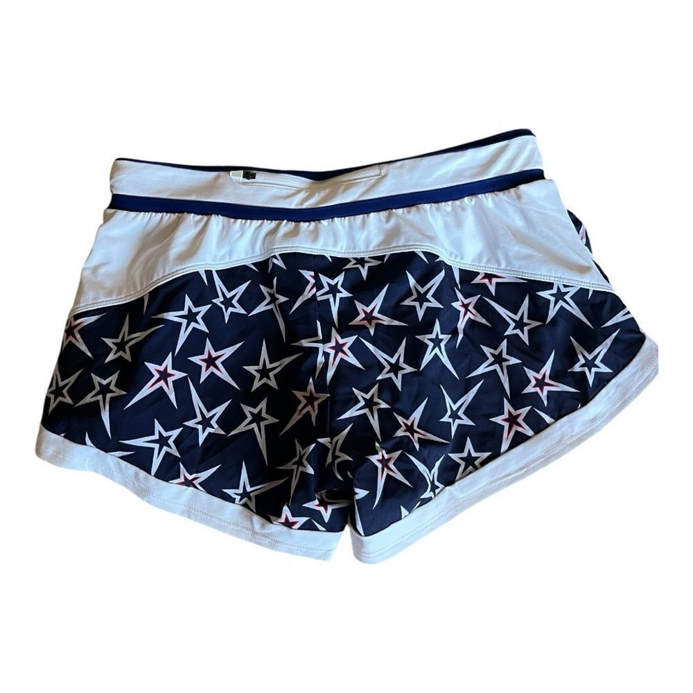 NWT- Fabletics Riho Short Women's Star Patterned Navy Shorts - Picture 3 of 5